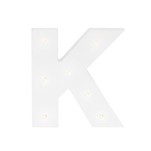 Light Up Letter K