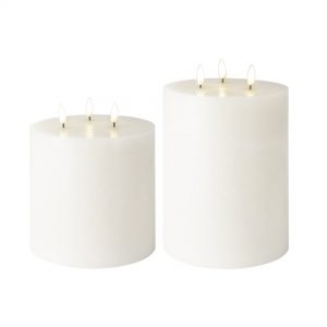 3 Wick LED Candles