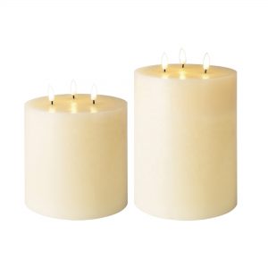 3 Wick LED Candles
