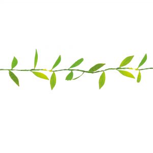 10x LED Leaf String Lights