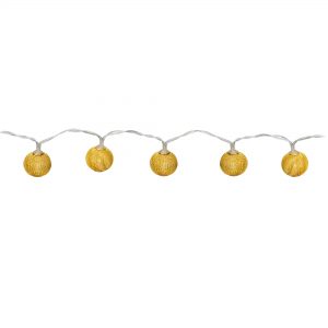 10x LED Gold String Lights