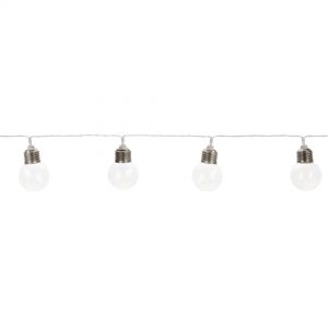 10x LED Bulb String Lights